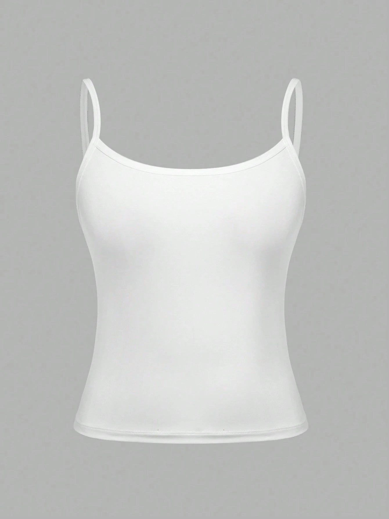 Girlism Teen Girl Teen Girls 2pcs Fashion Rhinestone Simple Comfortable Skin-Friendly Tight Camisole Underwear Set