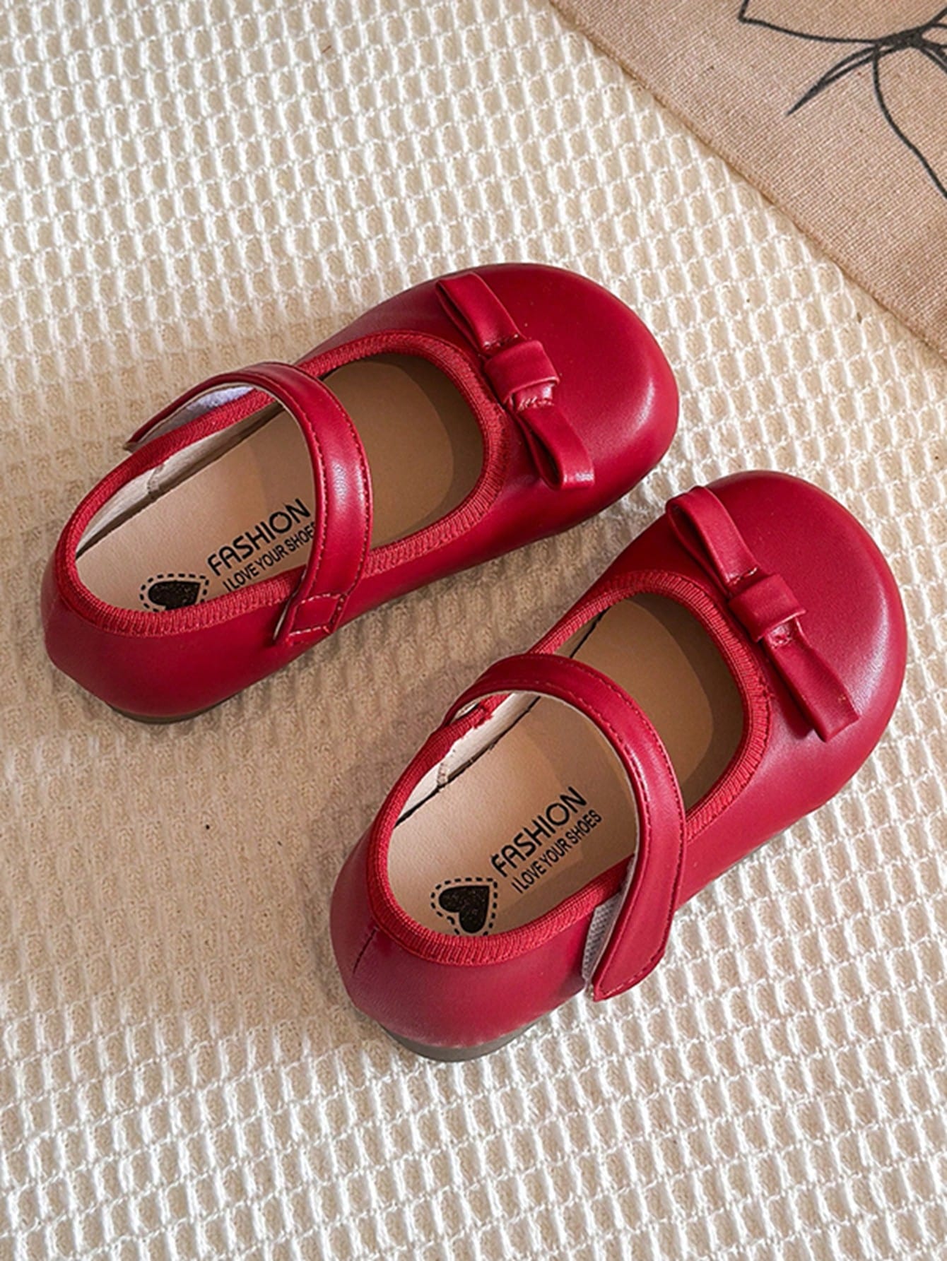 Girls' Fashion Sweet Flat Mary Jane Shoes, Pearl Lace Bow Decor, Comfortable Soft Sole Baby Walking Shoes, Driving Loafers
