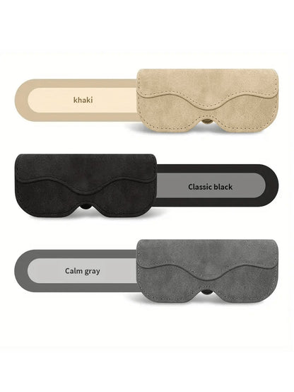 Glasses Clip For The Car's Visor And Glasses Case