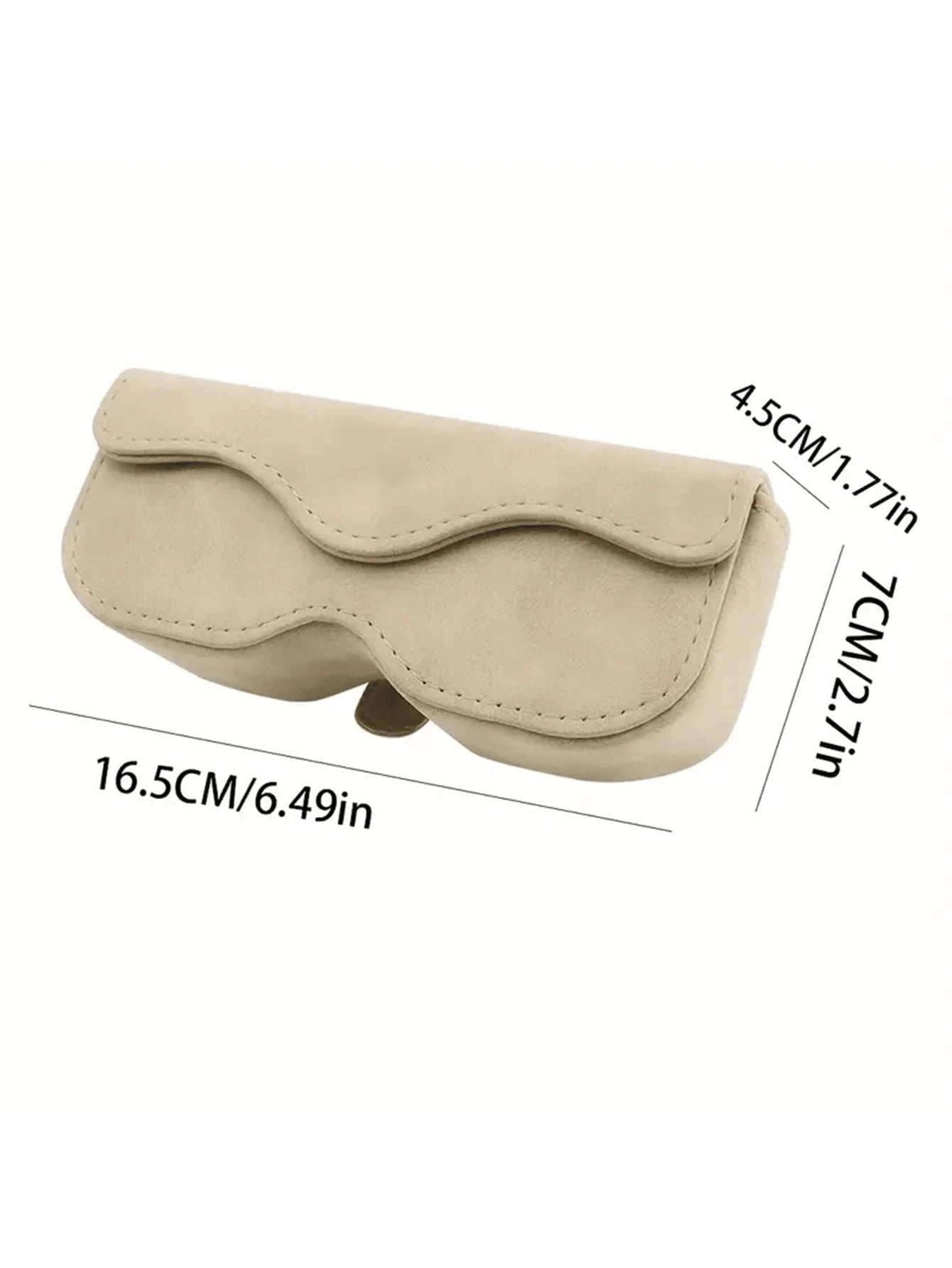 Glasses Clip For The Car's Visor And Glasses Case
