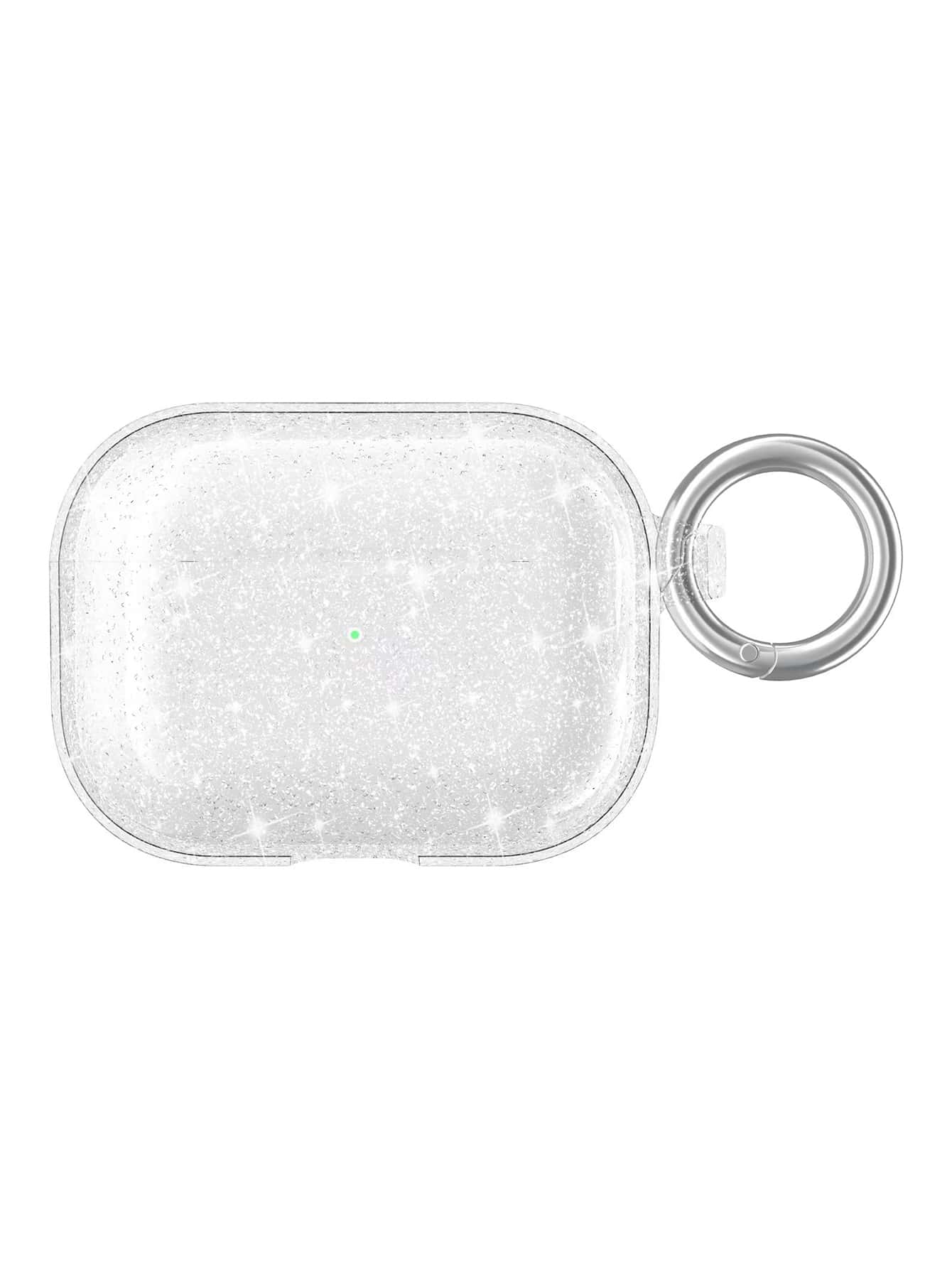 Glitter Earphone Case Stand Compatible With AirPod 4 Pro 3, 3, 2/1, Transparent Bluetooth Earphone Protective Case Soft Earphone Cover
