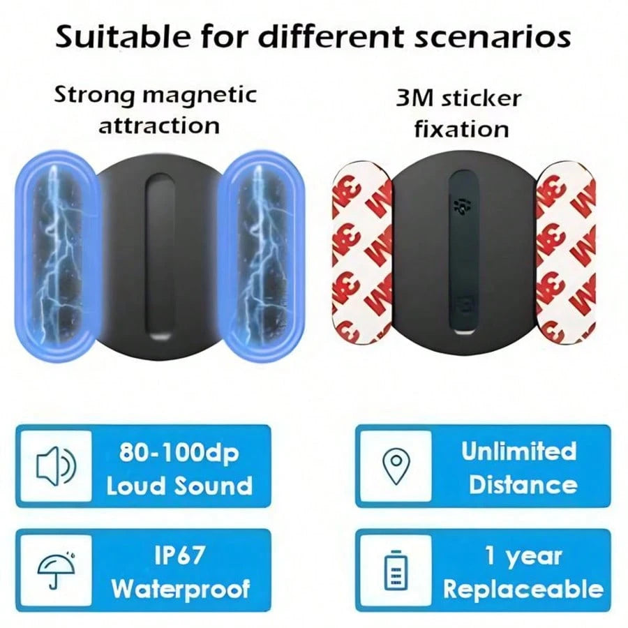 GPS Tracker For Car,Anti-Lost,Device,Smart,Mini Trackers Device Monthly Fee-Best Hidden GPs Trackers,Anti-Lost Device,Works With Vehicles,Undetectable GPS Tracke For Car,For IPhone, Airtag Pet, Dog, B