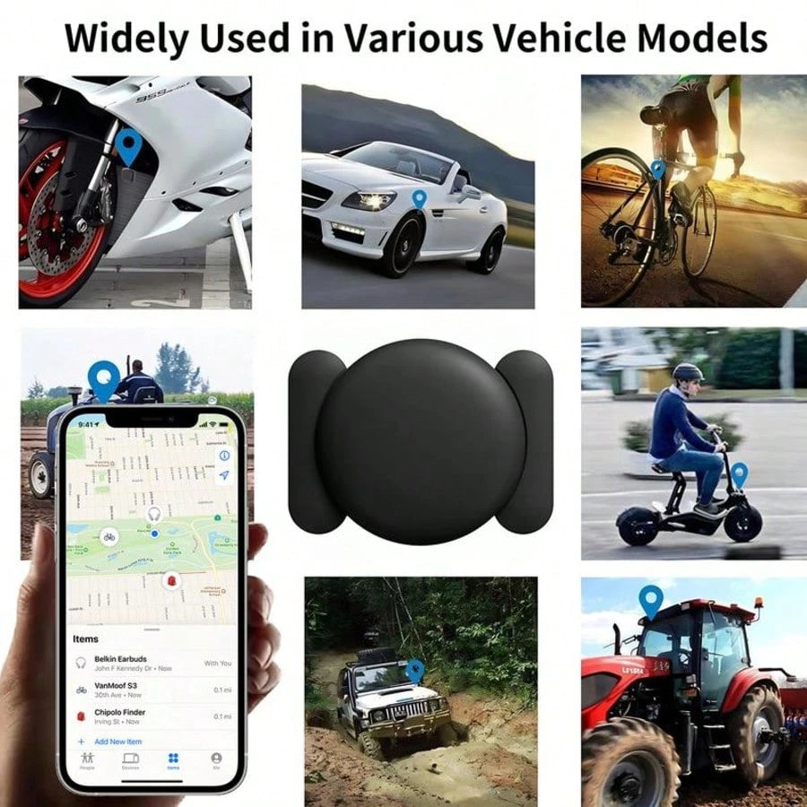 GPS Tracker For Car,Anti-Lost,Device,Smart,Mini Trackers Device Monthly Fee-Best Hidden GPs Trackers,Anti-Lost Device,Works With Vehicles,Undetectable GPS Tracke For Car,For IPhone, Airtag Pet, Dog, B