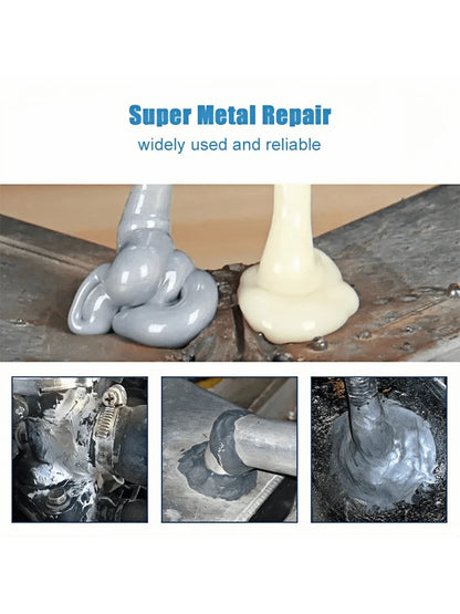 High Strength Metal Repair Glue Strong Cold Welding Glue Magic Plastic Repair Casting Adhesive Heat Resistance AB Glue Sealant
