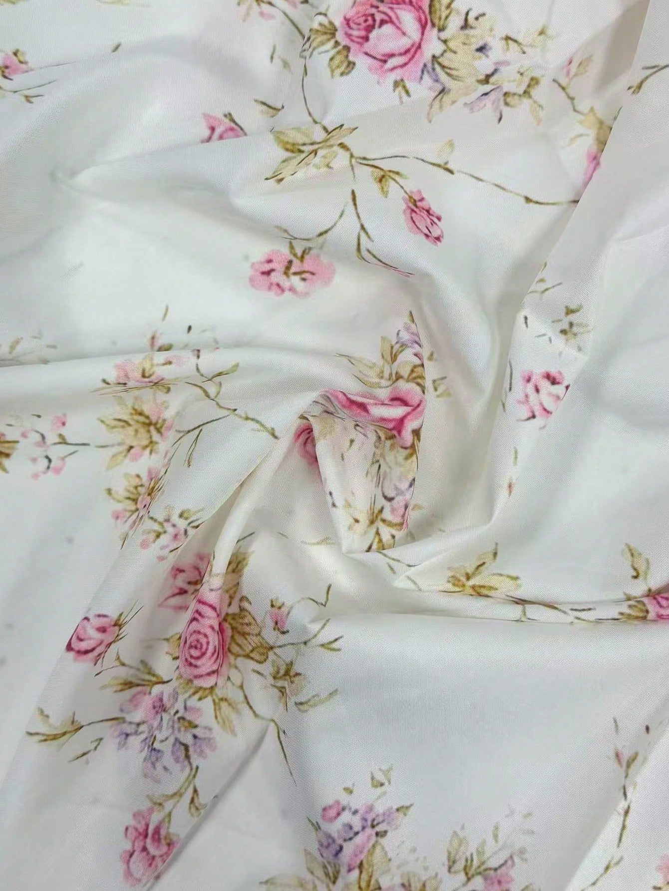 Holidaya Women's New Summer Floral Print Collared Short Sleeve Shirt, Retro Chic, French Elegant Versatile For Commute And Vacation