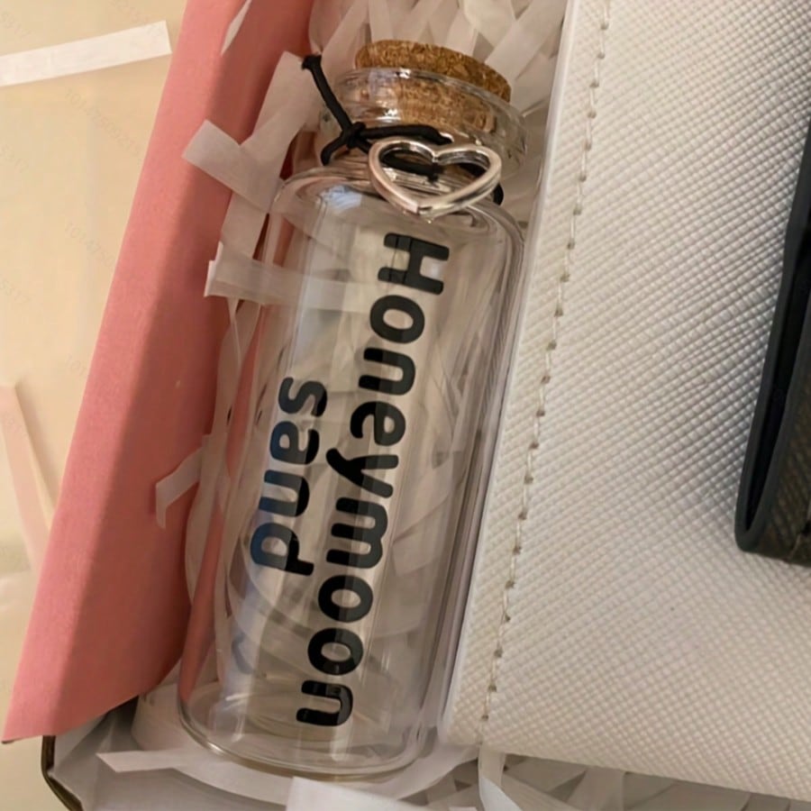 Honeymoon Keepsake Unique Wedding Travel Gift Small Sand Bottle Bride Gift Couple Gift Vacation Sand Jar Beach Honeymoon Memory