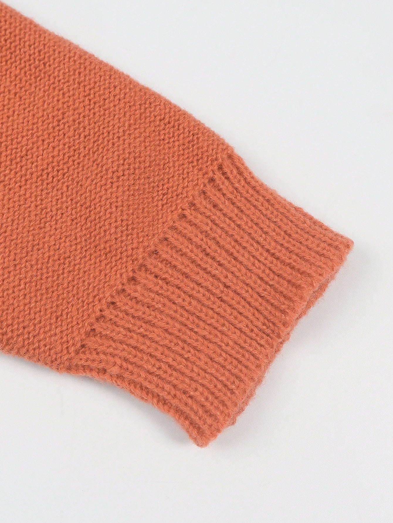 ii Casual Loose Metal Button Knit Cardigan