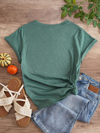 INAWLY Figure Graphic Tee Graphic Tees Women Tops
