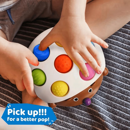 Interactive Hedgehog Toy| Focuses On Fine Motor Skill Training, 7-Button Hand-Eye Coordination Educational Press Toy Helps Develop Baby's Finger Dexterity And Concentration- Suitable For Parties And