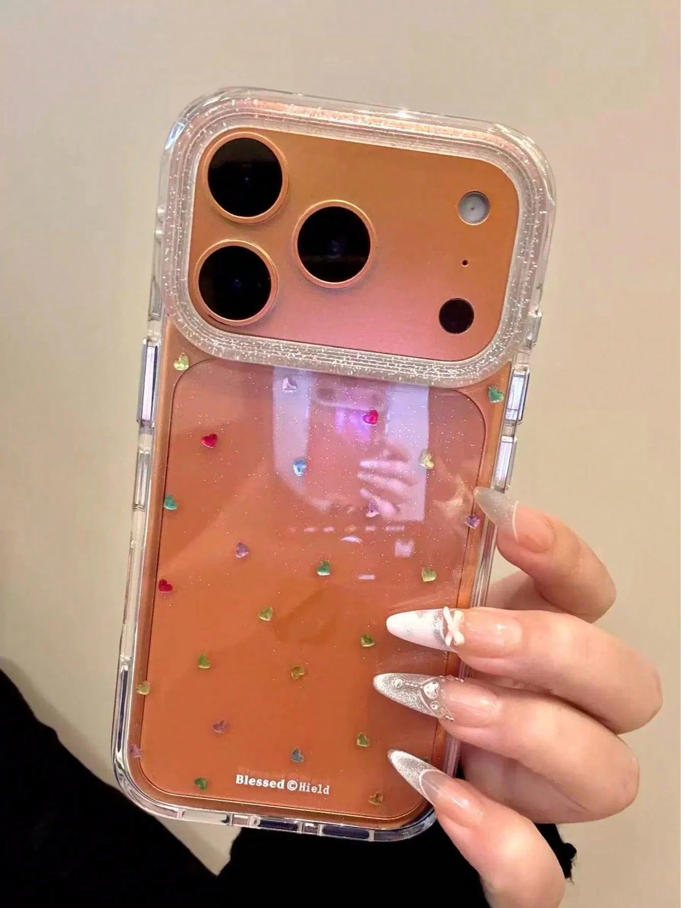 Iphone 16 Diamond Grid Sparkle Case Compatible With Apple Iphone 13 Pro Max, 13 Pro, 13, 12 Pro Max, 12 Pro, 12, 11 Pro, Xs, X, Ins Style, Anti-Dropping, 3d Design
