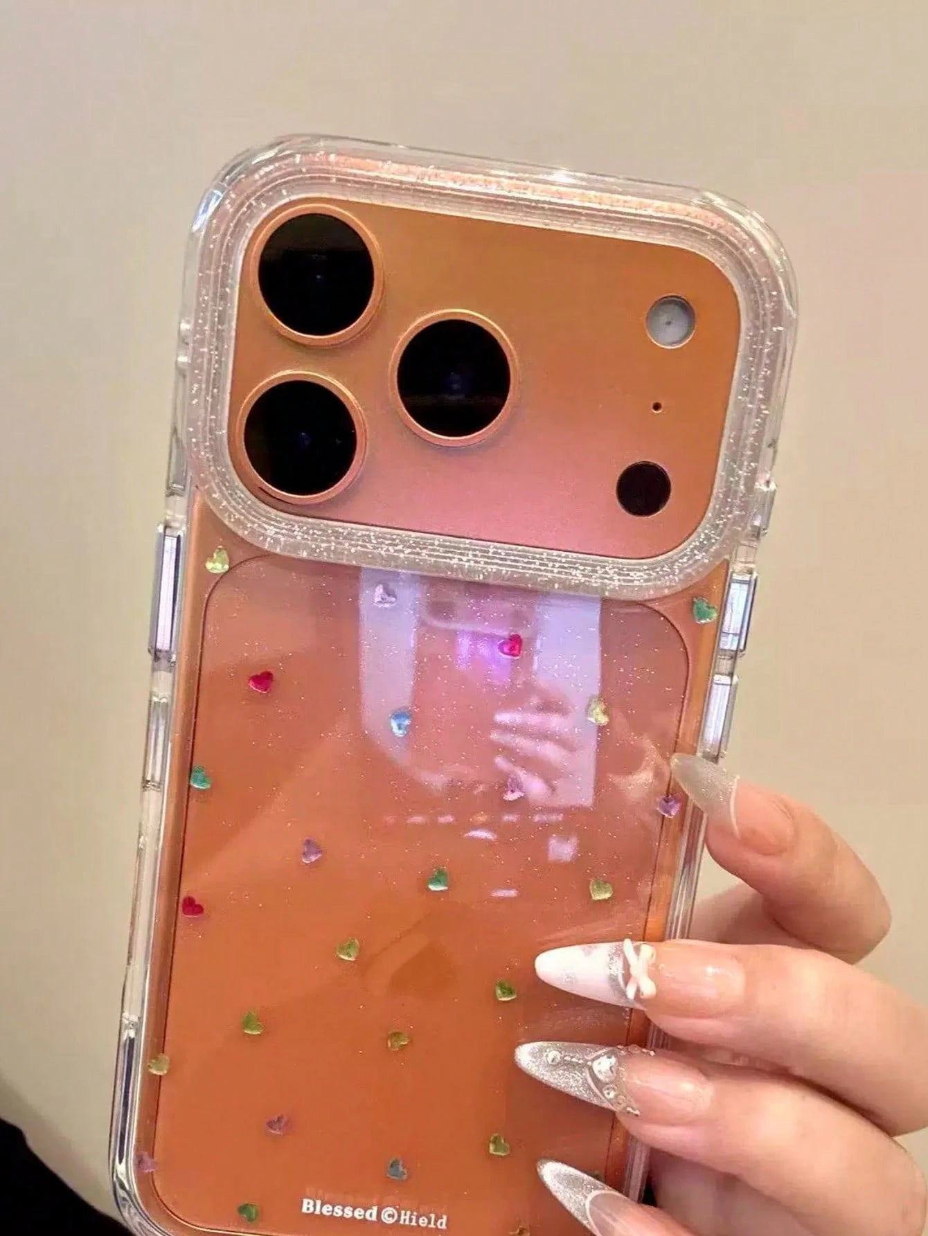 Iphone 16 Diamond Grid Sparkle Case Compatible With Apple Iphone 13 Pro Max, 13 Pro, 13, 12 Pro Max, 12 Pro, 12, 11 Pro, Xs, X, Ins Style, Anti-Dropping, 3d Design