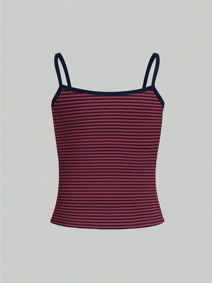 IslaSuriya Striped Minimalist Women's Camisole, Gift For Friends