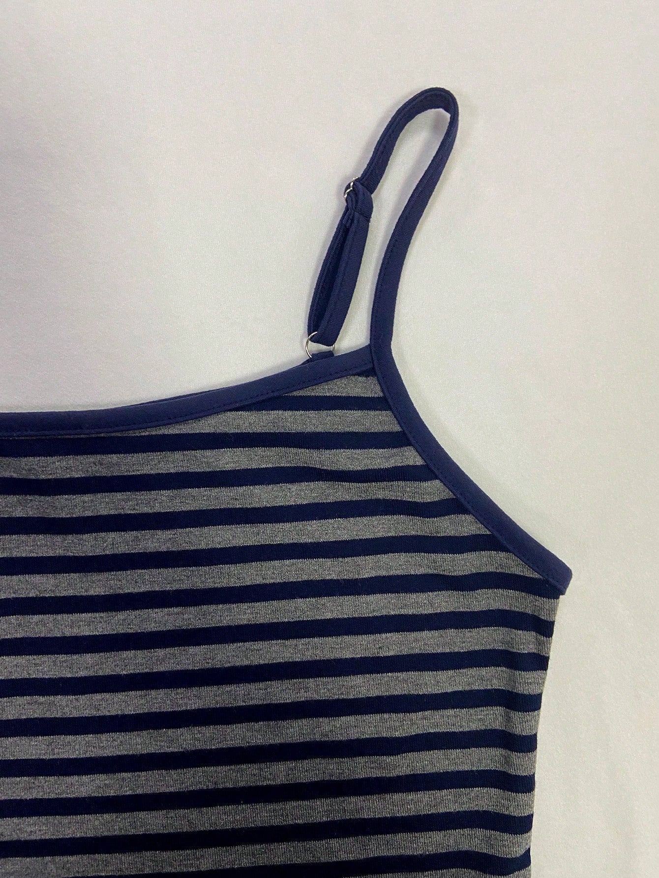 IslaSuriya Women's Casual Versatile Navy Blue Striped Camisole