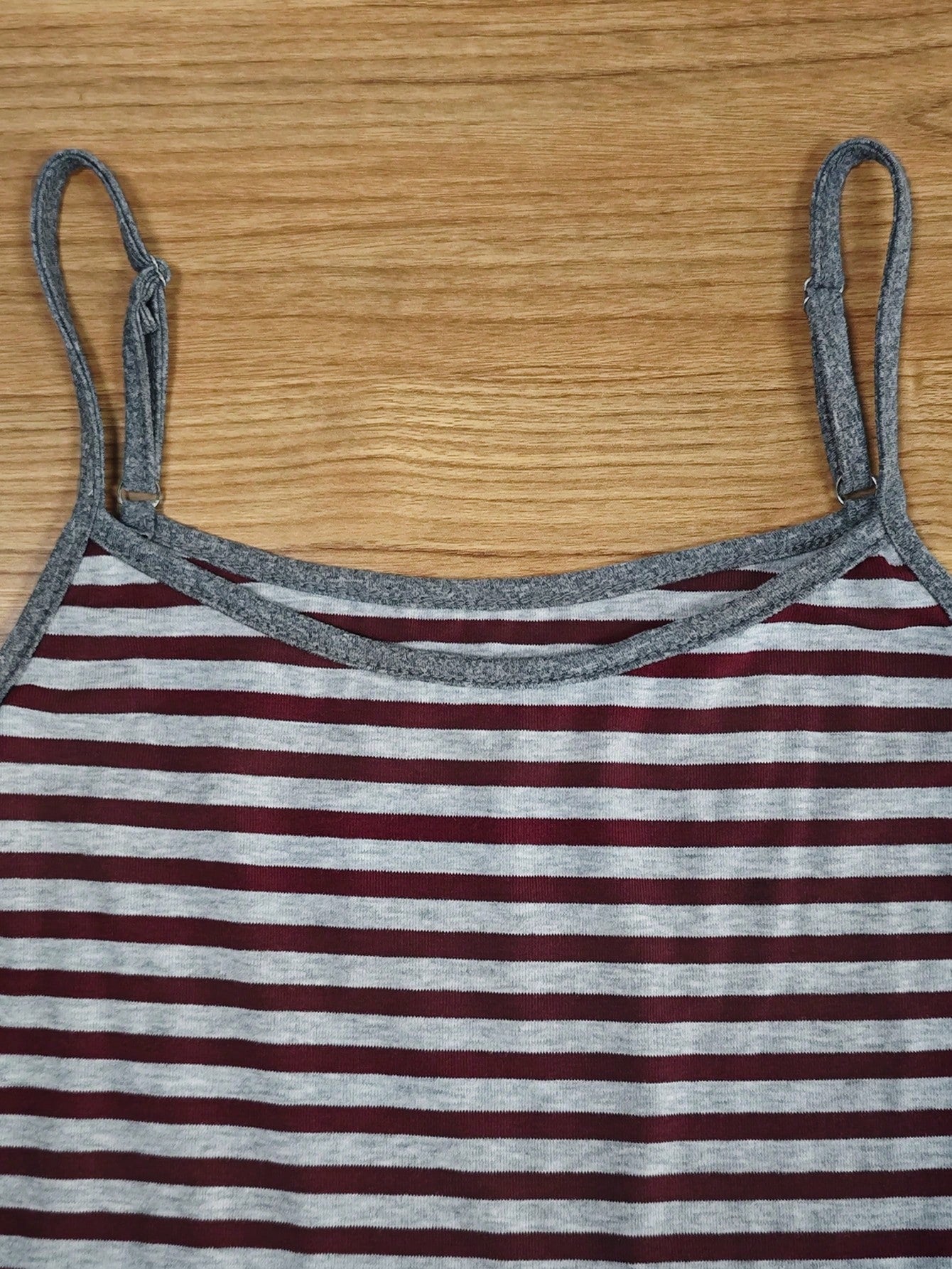 IslaSuriya Women's Casual Versatile Navy Blue Striped Camisole