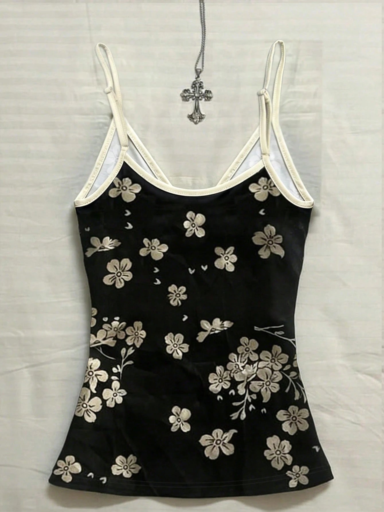 IslaSuriya Women's Floral Print Casual Camisole Top