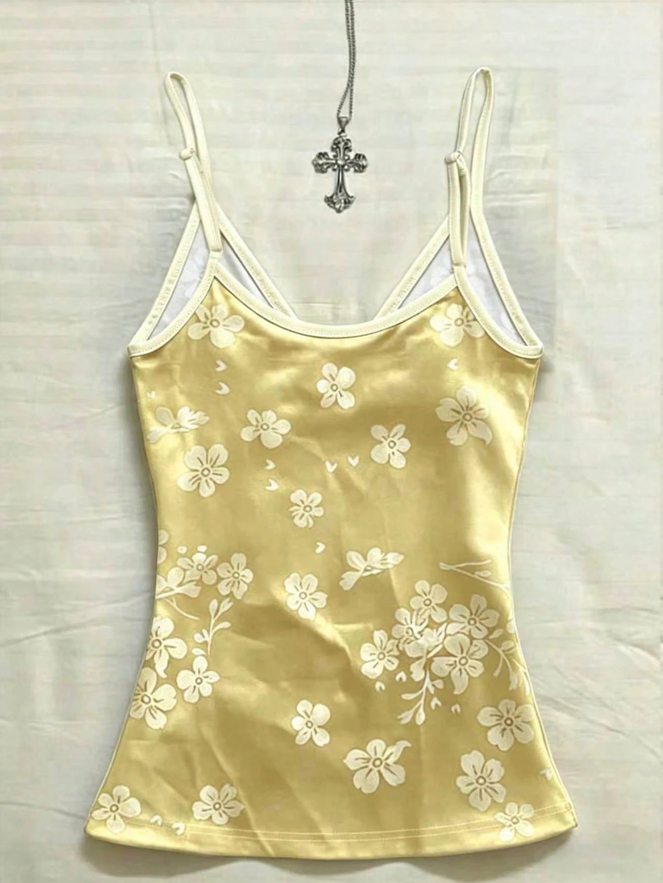 IslaSuriya Women's Floral Print Casual Camisole Top