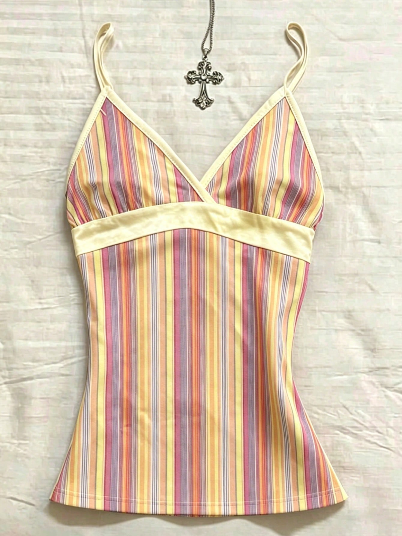 IslaSuriya Women Striped Casual Versatile Camisole