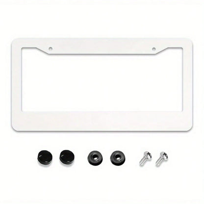 Italian Flag License Plate Frame- Single Piece Three-Color Sports Car License Plate Cover, Aluminum Car Italian Flag License Plate Frame, Unisex, Decorative Italian Flag Black License Plate Frame, Ve