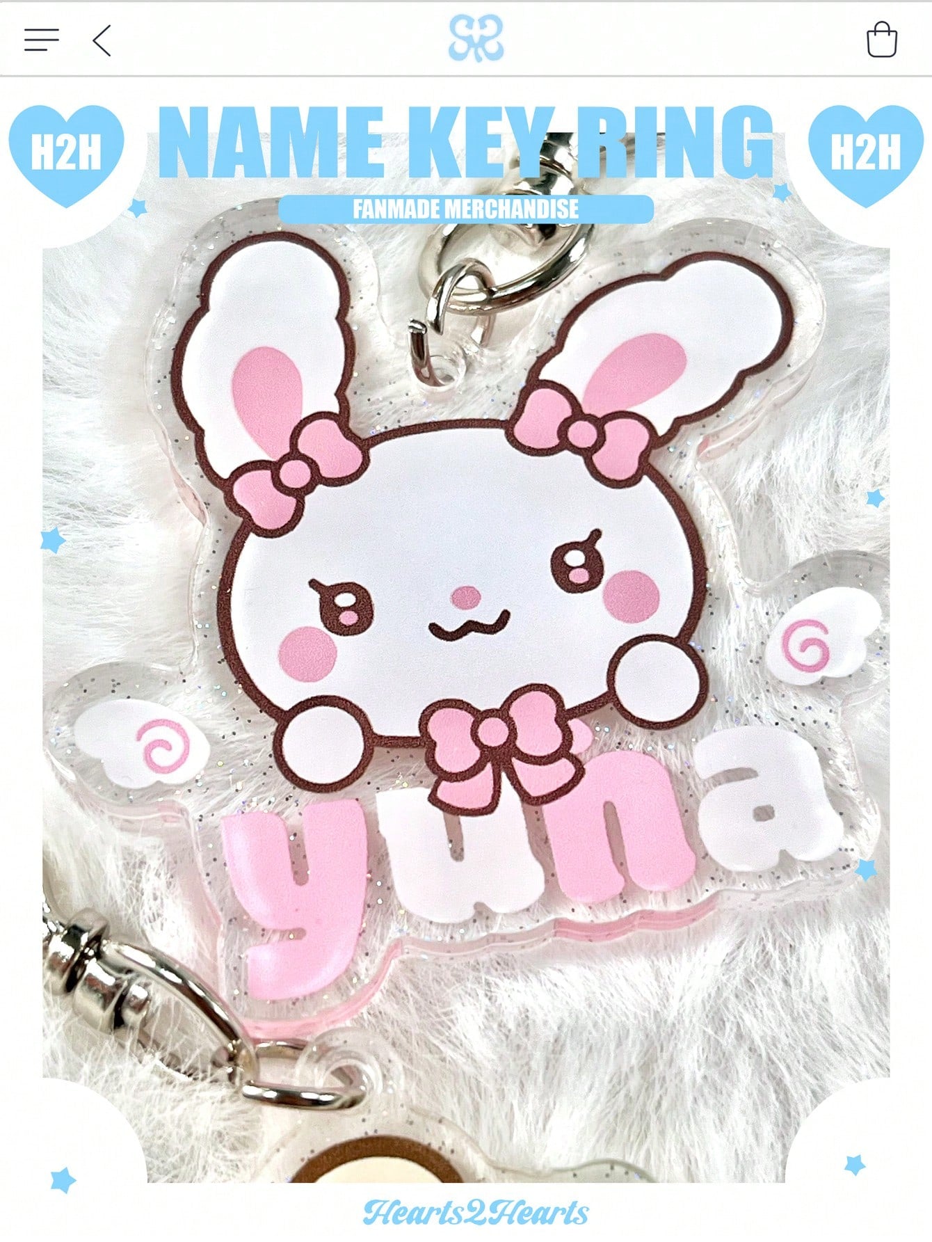 K-POP Heart2Heart Keychains, IAN,JIWOO Keychain,YUHA Keychain,YEON,STRLLAM,Korean Music Fan Merchandise,H2h,Y2K Bag Charm,2D Keychain Pendant,Special Gift For Friends