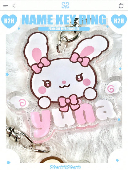 K-POP Heart2Heart Keychains, IAN,JIWOO Keychain,YUHA Keychain,YEON,STRLLAM,Korean Music Fan Merchandise,H2h,Y2K Bag Charm,2D Keychain Pendant,Special Gift For Friends