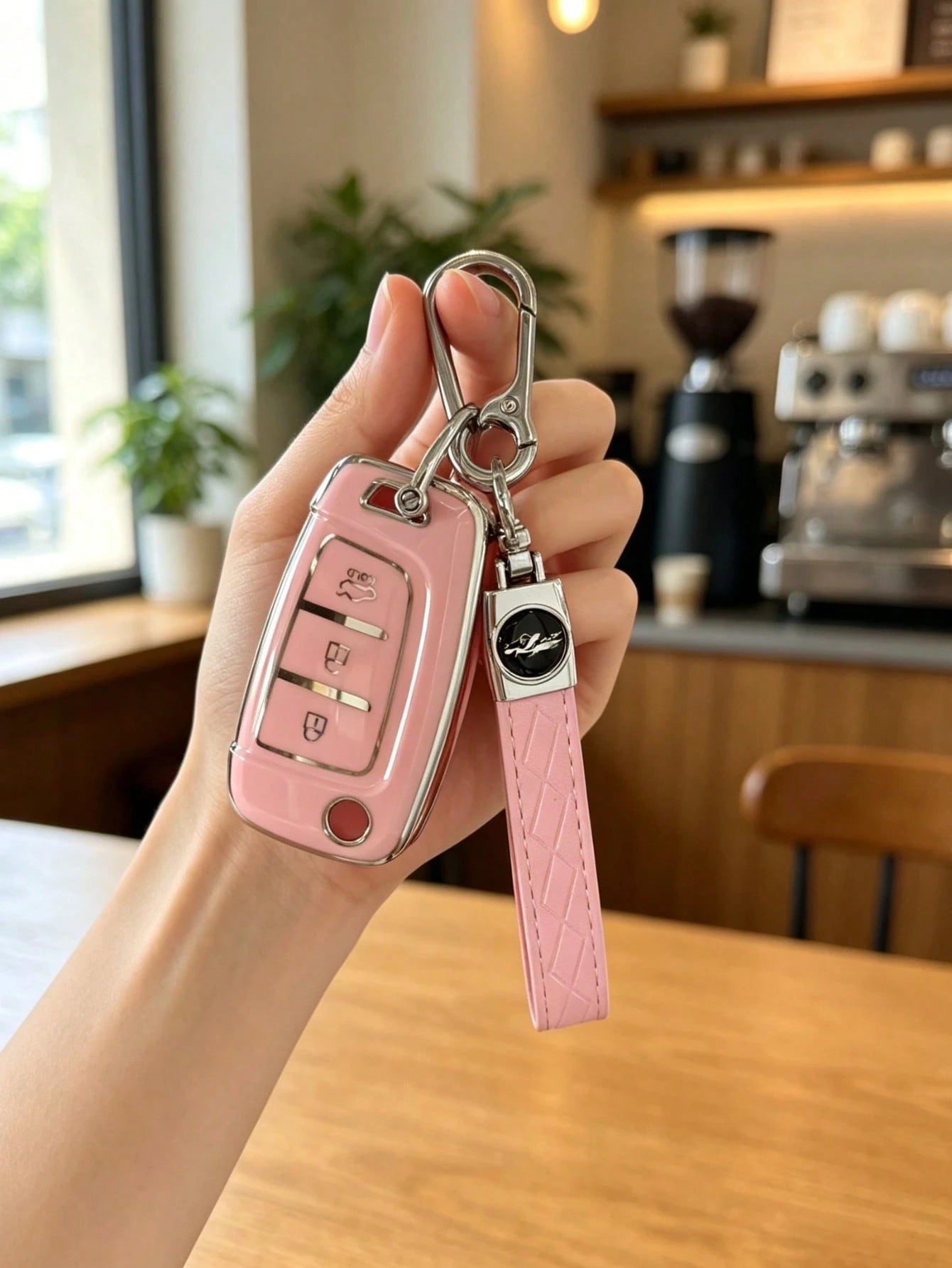 Key Lanyard With Bow Pendant, Compatible With 20 Modern New Joyful Key Covers, Suitable For Yue Na, Sheng Da, Elantra, Ming Tu, Yi Xing Car Protective Shell Case, Fashionable And Minimalist Key Bag Pr