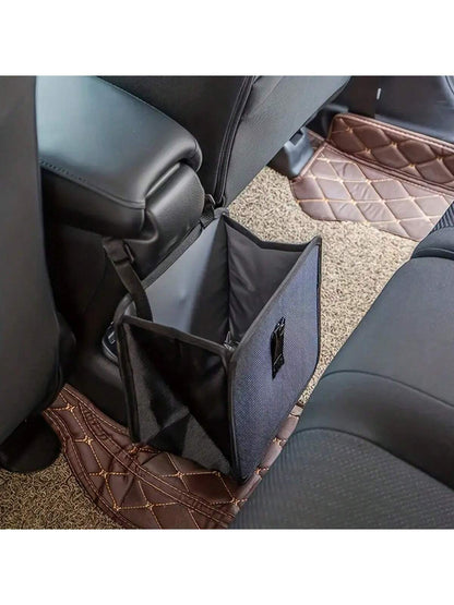 Large Capacity Foldable Car Trash Can- Waterproof And Leakproof Hanging Storage Bag, Leakproof Car Box, Portable Hanging Trash For Cars, SUVs, Trucks, Minivans, Perfect Gifts In The Car