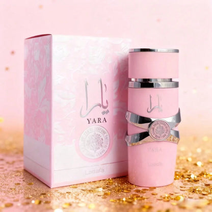 Lattafa Yara 100ml Perfume Spray–Women's Eau De Toilette, Lasting Floral Scent, Alcohol Matrix & Formaldehyde-Free, Ideal For Parties, Long Lasting Floral, Perfect For Dates, Birthdays, Valentine's Da