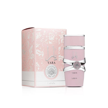 Lattafa Yara 100ml Perfume Spray–Women's Eau De Toilette, Lasting Floral Scent, Alcohol Matrix & Formaldehyde-Free, Ideal For Parties, Long Lasting Floral, Perfect For Dates, Birthdays, Valentine's Da