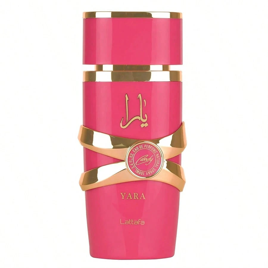 Lattafa Yara Candy- Vanilla, Fruity, Citrus, Floral- Eau De Parfum Long-Lasting Fragrance For Women, 3.40 Ounce/ 100 Ml