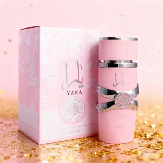 Lattafa Yara- Vanilla, Gourmand, Fruity, Floral- Eau De Parfum Long-Lasting Fragrance For Women, 3.40 Ounce/ 100 Ml