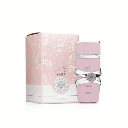 Lattafa Yara- Vanilla, Gourmand, Fruity, Floral- Eau De Parfum Long-Lasting Fragrance For Women, 3.40 Ounce/ 100 Ml