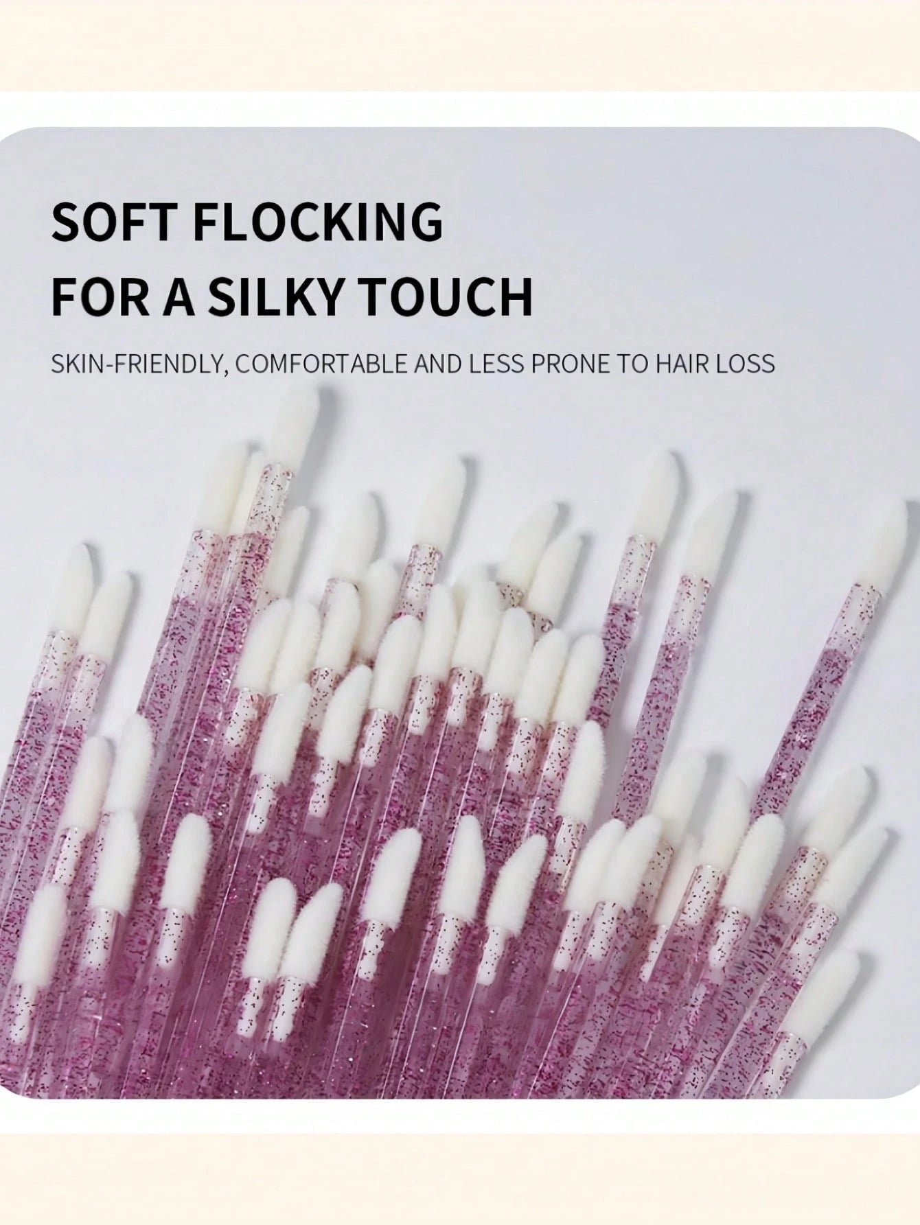 Lip Brush Sticks- Lint-Free Lip Gloss And Lipstick Applicator, Suitable For Makeup, 50/100/200/400/600/800/1000pcs