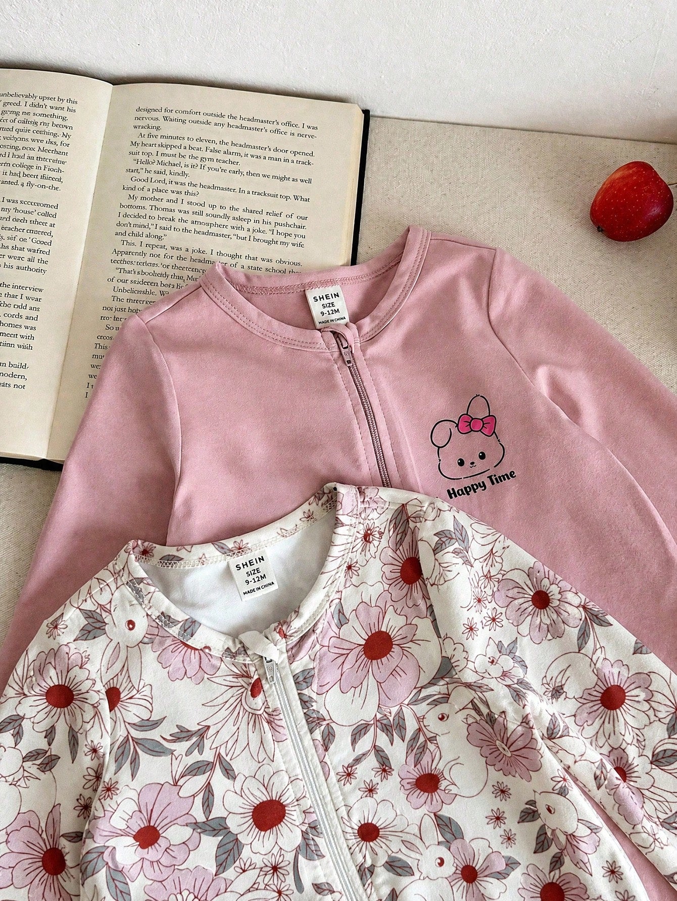 LMoss Kids Baby Girl Knitted Cute Animal Pattern Casual Romper 2 Pieces Set