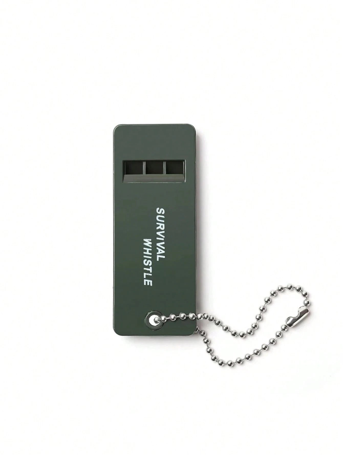 Loud Survival Whistle, Suitable For Outdoor Emergencies, Hiking, Camping And Sports Safety- Durable, Compact And Lightweight Design, High-Pitch Survival Signal Whistle With Keychain Attachment