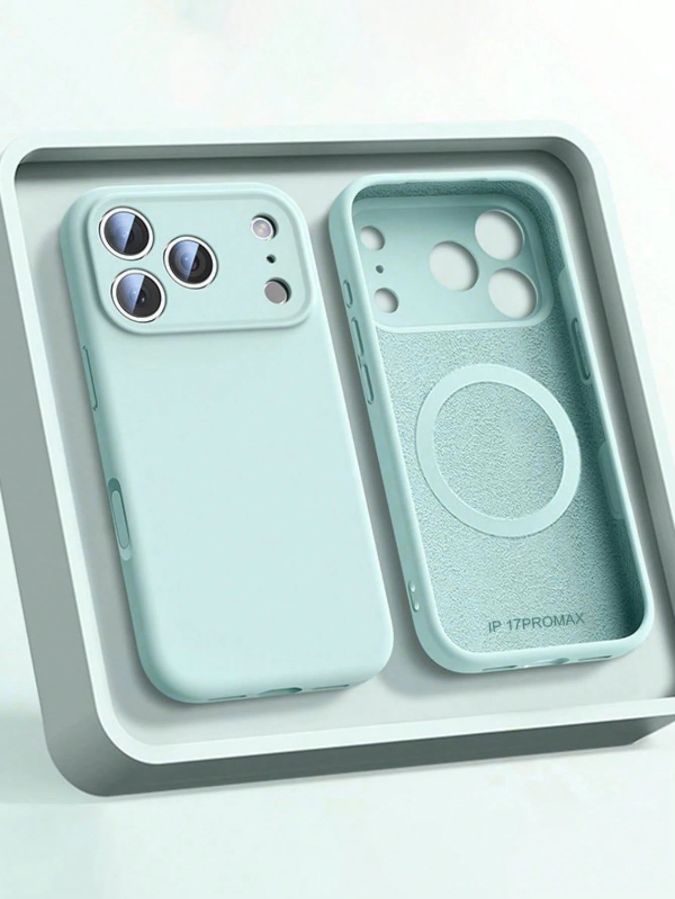 Luxury Liquid Silicone Magnetic Phone Case Compatible With IPhone 17 ProMax 17 Pro 17 Air 17 16 Plus 15 14 13 12 Pro Max, Supports Wireless Charging, Smooth Surface