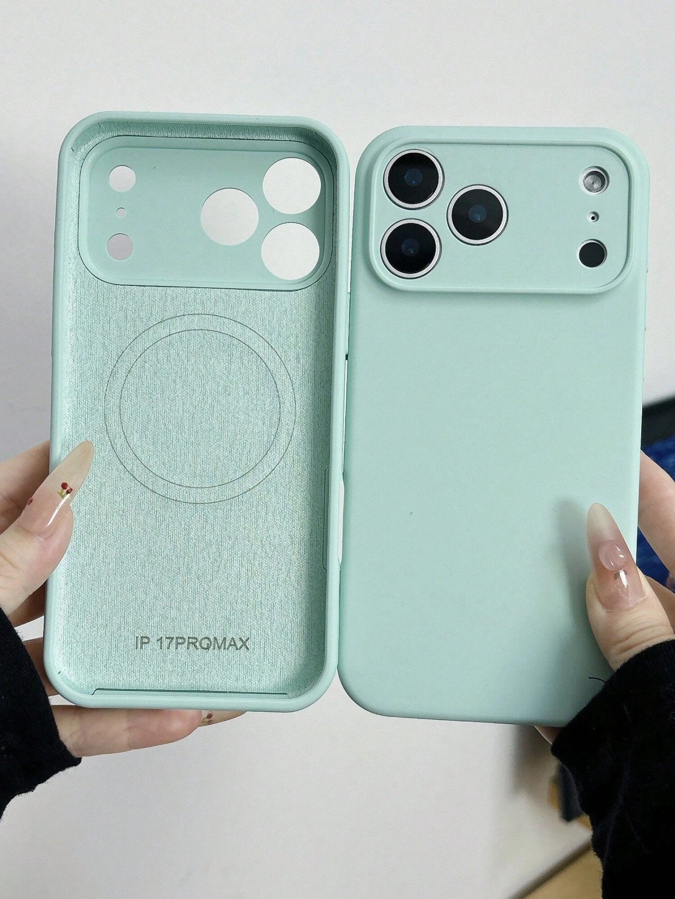 Luxury Liquid Silicone Magnetic Phone Case Compatible With IPhone 17 ProMax 17 Pro 17 Air 17 16 Plus 15 14 13 12 Pro Max, Supports Wireless Charging, Smooth Surface