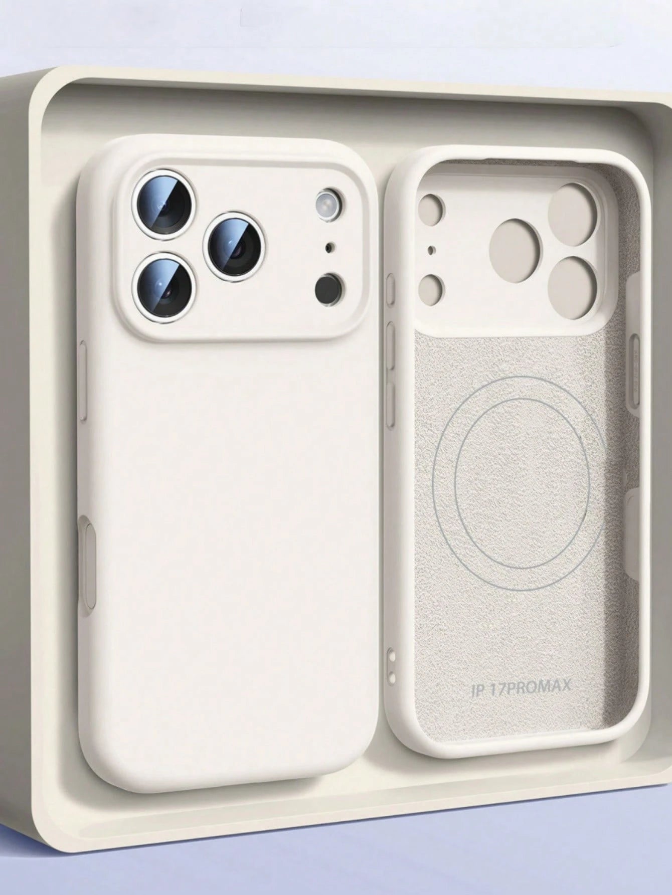 Luxury Liquid Silicone Magnetic Phone Case Compatible With IPhone 17 ProMax 17 Pro 17 Air 17 16 Plus 15 14 13 12 Pro Max, Supports Wireless Charging, Smooth Surface
