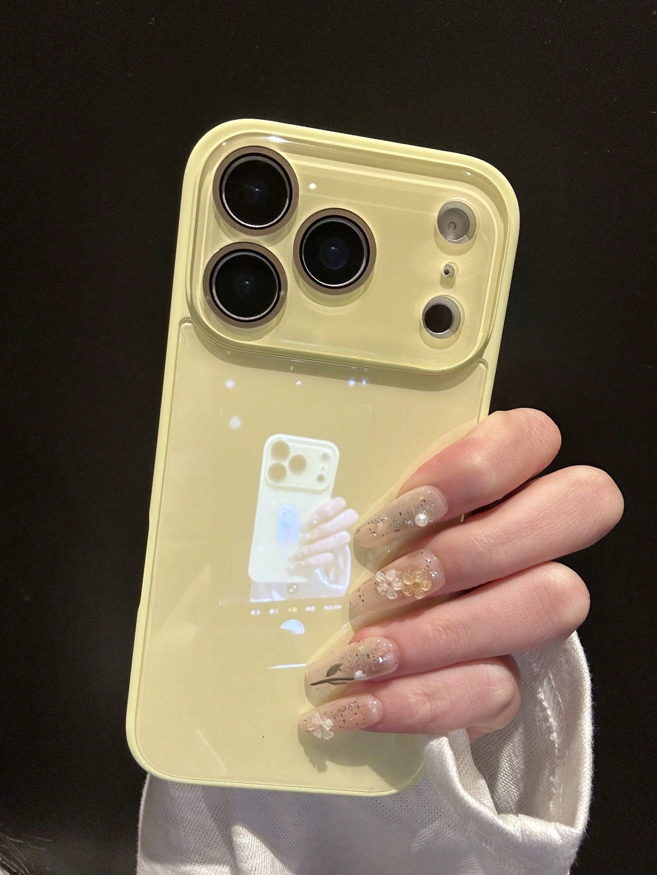 Luxury Solid Color Glossy Glass Phone Case Compatible With 17 Pro Max 16 15 14 13 12 11 Pro Max Lens Protection Minimalist Cute Elegant Compatible With 17promax 16promax 17pro 15promax 14promax 13prom