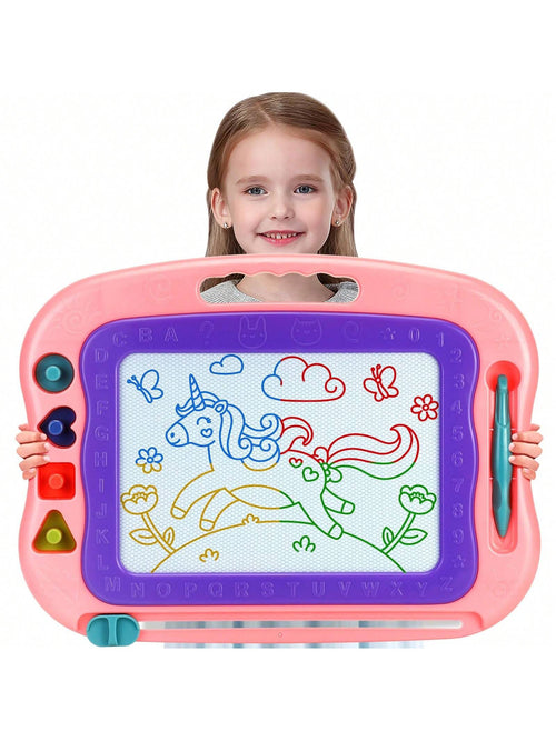 Magnetic Drawing Board,Toddler Toys For Girls Boys 3 Year Old Gifts,Magnetic Doodle Board For Kids,Large Etch Magnet Sketch Doodle Pad Christmas Easter Valentines Day Gifts For Kids