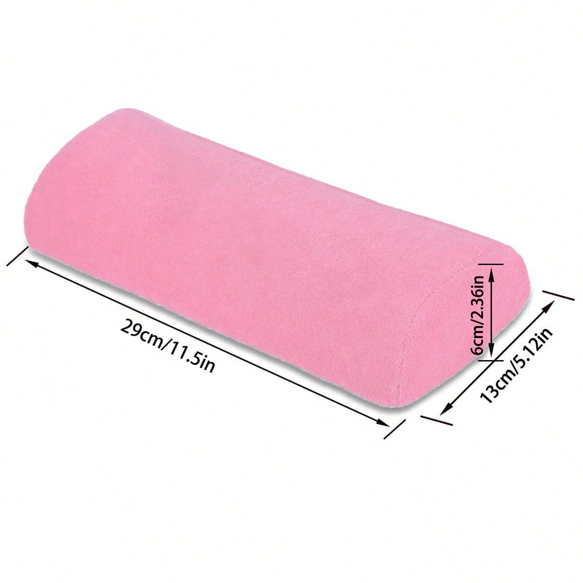 Manicure Arm Rest Pillow- Soft Foam Cushion Support For Arms, Washable Manicure Stand, Fragrance-Free Manicure Tool Accessory