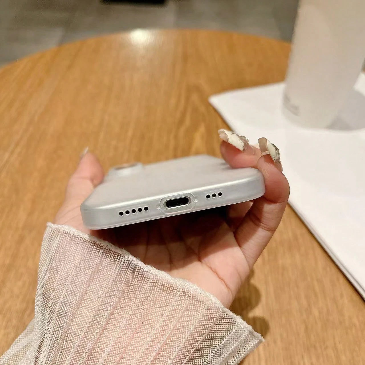 Matte Vertical Corrugated Phone Case Ultra Thin Frosted Stripe Texture Anti-Fingerprint Lightweight Shockproof Hard Protective Phone Cover For IPhone 17 16 15 14 Pro Max