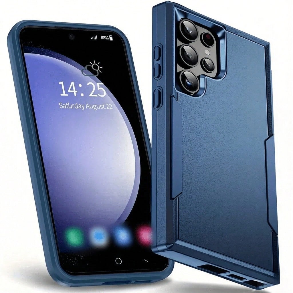 Military-Grade Protective Phone Case Compatible With Galaxy A06, A36, A26, A56, A25, A05, A35, A55, A14, A54, A33, A53, A71, A73, A17, S26, S25, S23, S22, S21, S26 Ultra, S25 FE, S24 Plus