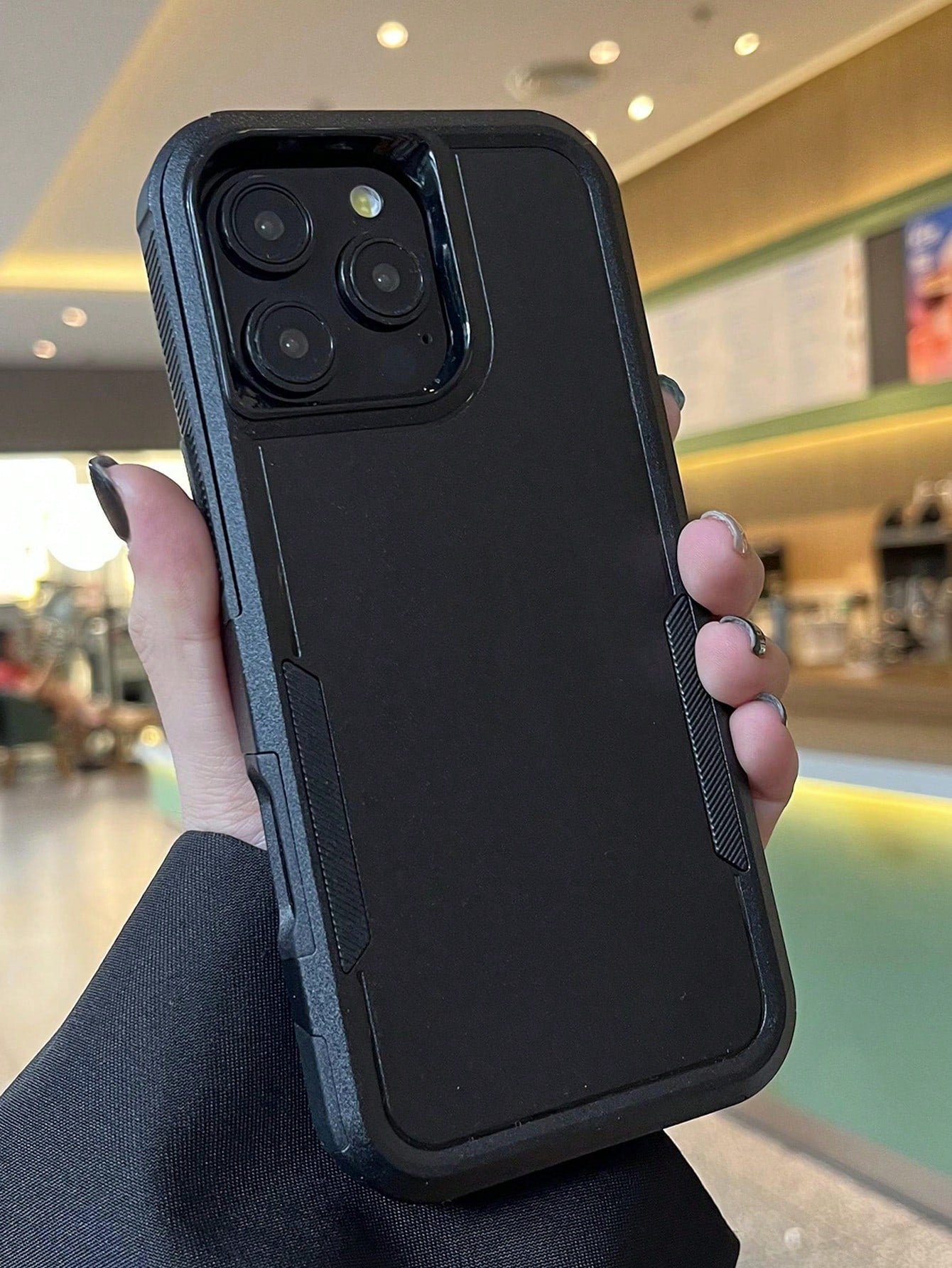 Military Grade Shockproof Phone Case 2-In-1 Protective Cover Compatible With Phone 17 Pro, 17, 16 Pro Max, 16 Pro, 16, 15 Pro Max, 15 Pro, 15, 14 Pro Max, 14 Pro, 14, 13 Pro Max, 13 Pro, 13, Stylish M