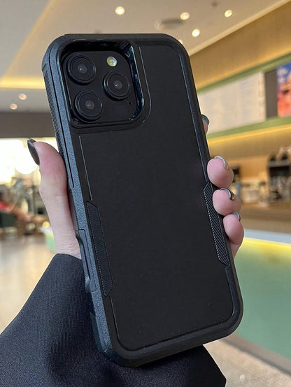 Military Grade Shockproof Phone Case 2-In-1 Protective Cover Compatible With Phone 17 Pro, 17, 16 Pro Max, 16 Pro, 16, 15 Pro Max, 15 Pro, 15, 14 Pro Max, 14 Pro, 14, 13 Pro Max, 13 Pro, 13, Stylish M