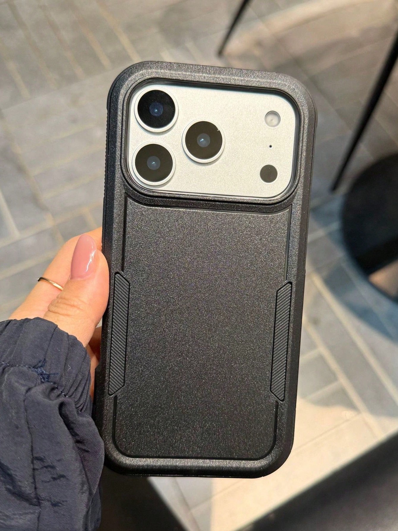 Military Grade Shockproof Phone Case 2-In-1 Protective Cover Compatible With Phone 17 Pro, 17, 16 Pro Max, 16 Pro, 16, 15 Pro Max, 15 Pro, 15, 14 Pro Max, 14 Pro, 14, 13 Pro Max, 13 Pro, 13, Stylish M