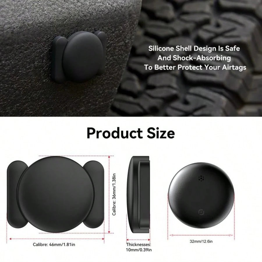 Mini GPS Tracker, 1 Count Car GPS Tracker With Weatherproof Magnetic Case, Batteries Powered Hidden Car Tracking Device