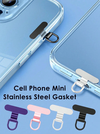 Mini Stainless Steel Washer Clip Side Hanging Connector For Mobile Phone