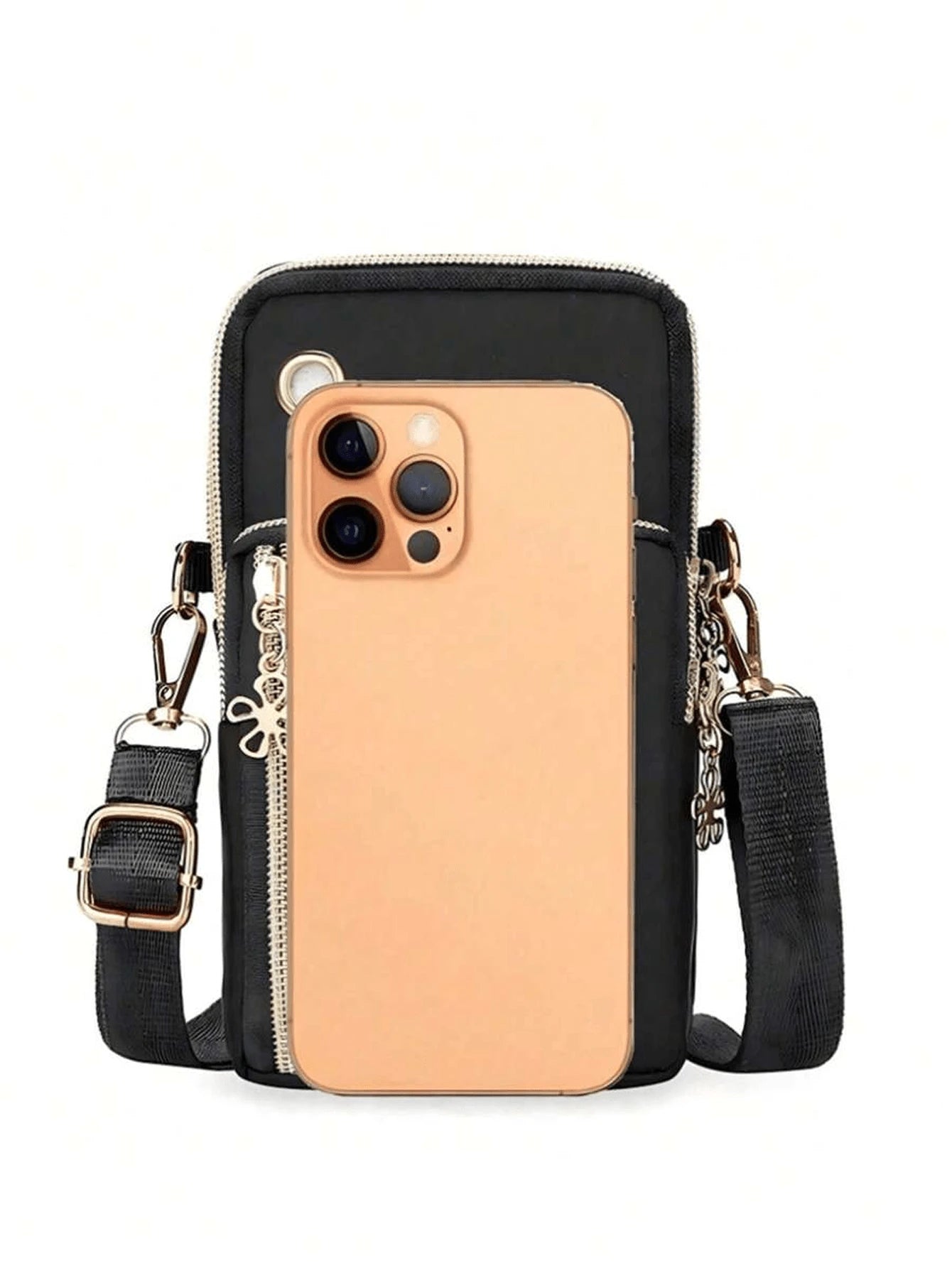 Minimalist Letter Design Mini Crossbody Bag With Phone Pocket And Wallet, Suitable For Casual Daily Use, Water-Resistant Crossbody/Shoulder/Messenger Bag, Square Bag, Ideal For Vacation, College Life