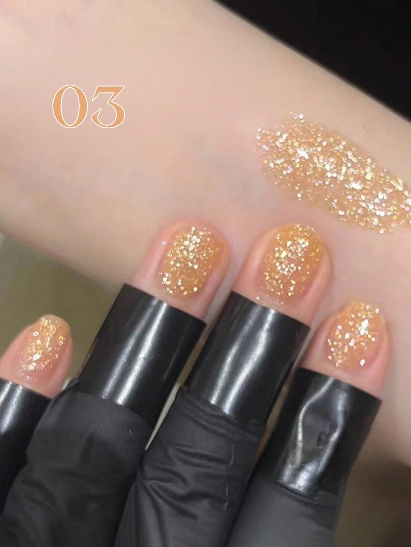 MISS SHAKA 10ml Summer Super Glitter Powder Blue & White Starry Sky Candy Diamond Gel Nail Polish, Gel Series Light Therapy Gel Whitening Style, Popular Nail Salon Home DIY Nail Art Supplies