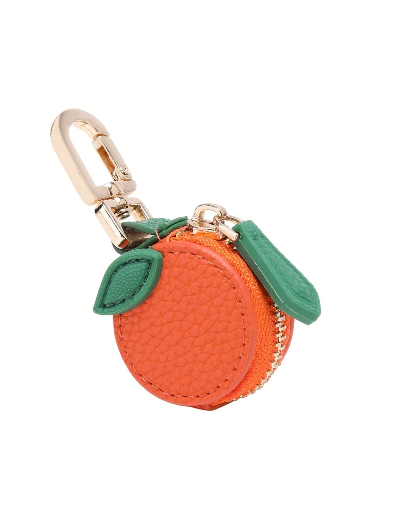 MIYIN Cherry Pattern Wallet Keychain Fruit Charm 2025 New Money Pouch Compatible With Airtag & Wallet Cute Keychain Mini Pouch Wallet With Two Zipper Pockets Gift For Girl Women For Women Wallet Mini